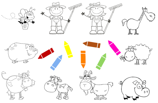 免費下載教育APP|Farm Animal Coloring Pages app開箱文|APP開箱王