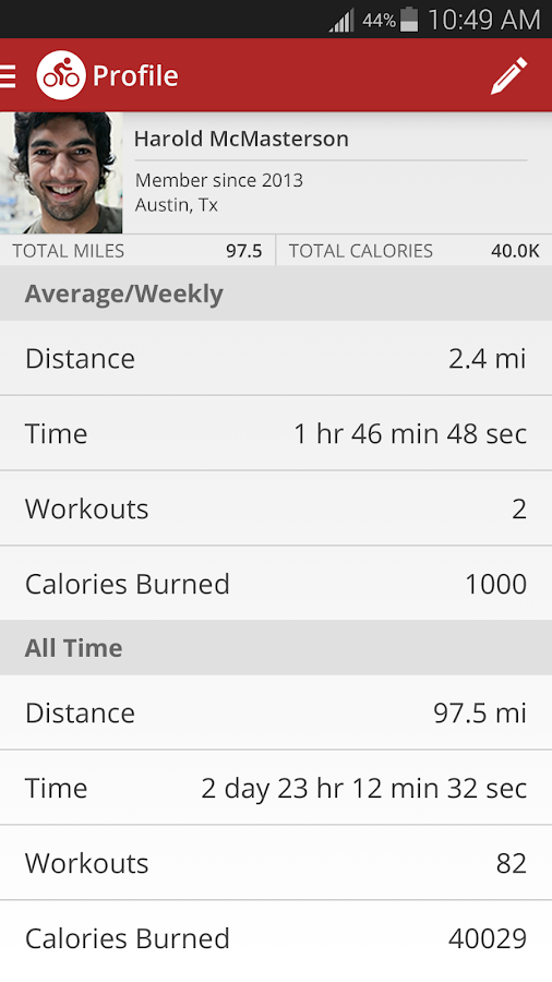 Map My Ride+ GPS Cycling - screenshot