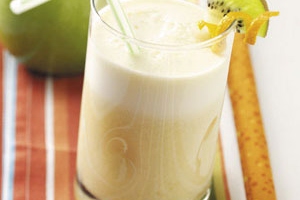 Orange Soy Milk Frappes
