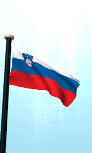 Download Slovenia Flag 3D Wallpaper APK
