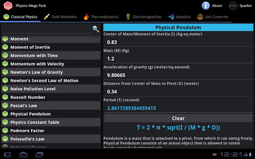 【免費書籍App】Physics Mega Pack Tablet-APP點子