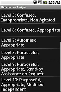 Rancho Los Amigos Scale Screenshots 1