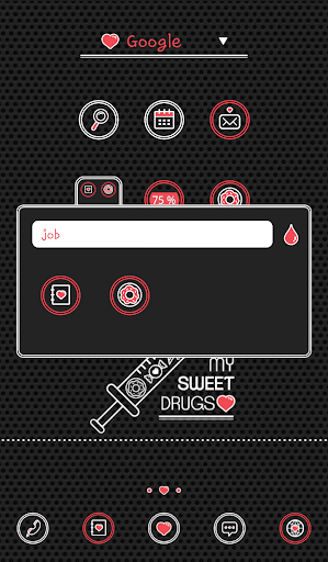 【免費個人化App】my sweet drugs 도돌런처 테마-APP點子