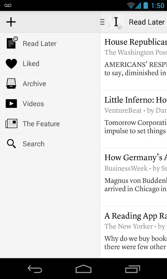 Instapaper - screenshot