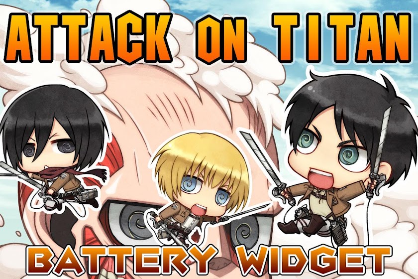 Attack on Titan Battery Screen 1