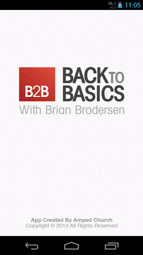 Back2Basics - Brian Brodersen