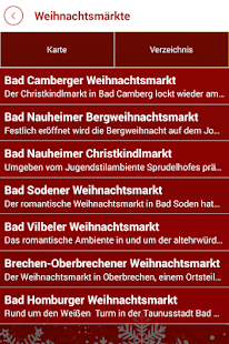 Lastest Weihnachtsmärkte Rhein-Main APK for Android