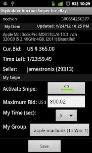 Myibidder Sniper for eBay Pro(圖2)-速報App