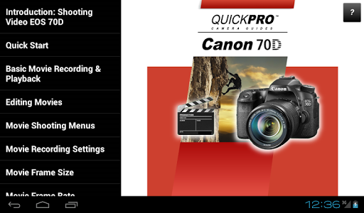 免費下載攝影APP|Guide to Canon 70D SV app開箱文|APP開箱王