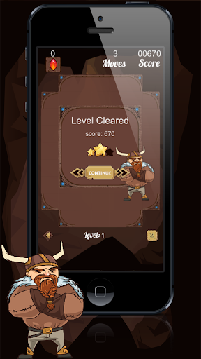 【免費棋類遊戲App】Viking Dwarf Gold Match Three-APP點子