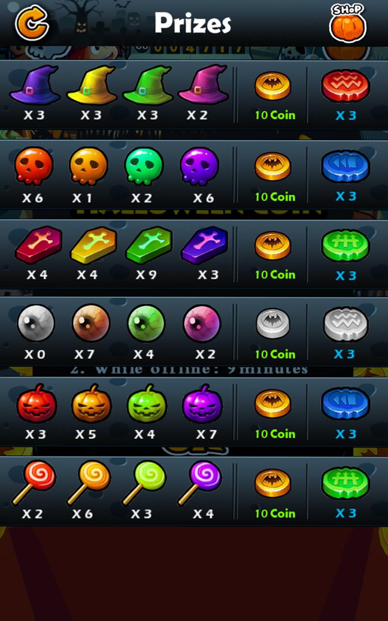 Halloween Coin Screen 3