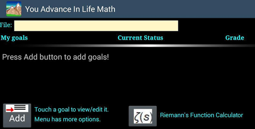You Advance in Life Math