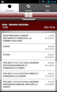 Landmark Bank Mobile Banking Screenshots 2