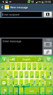 Download Keyboard Green Nature APK