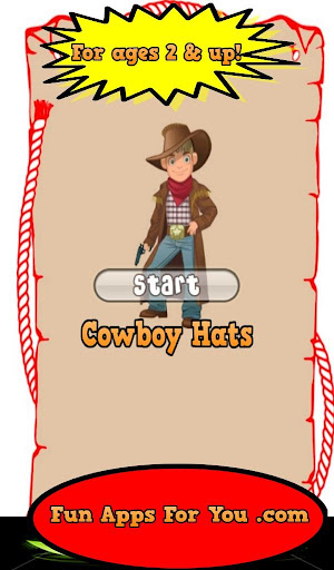 Cowboy Hat Matching Game