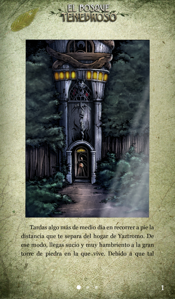 Android application The Forest of Doom screenshort