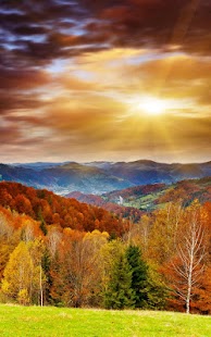 download Matahari Terbenam Animasi free