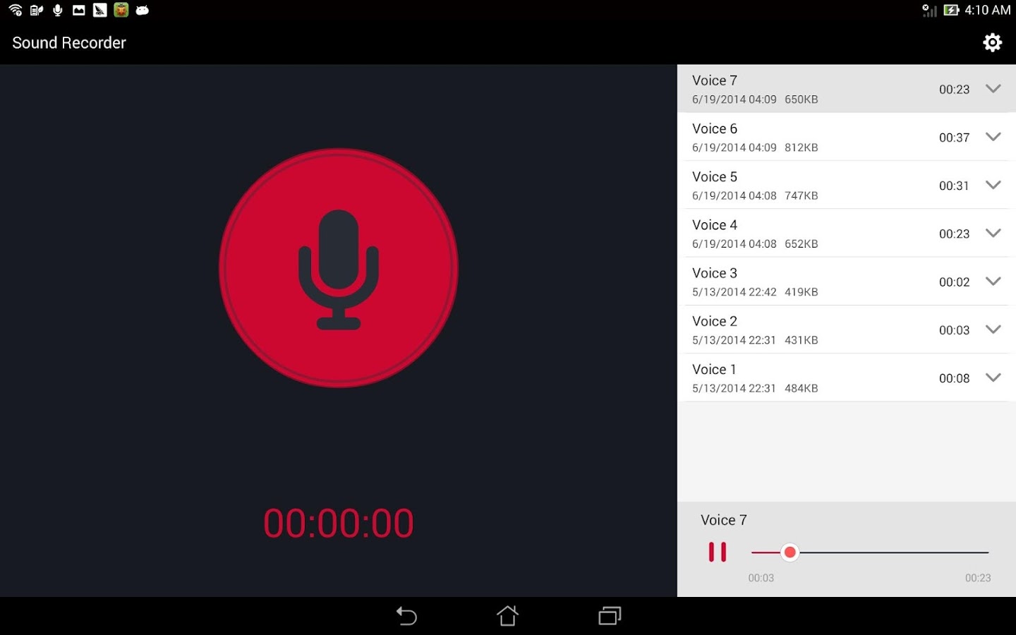 ASUS Sound Recorder Android Apps on Google Play