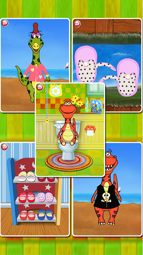 Dino Bath Dress Up FREE