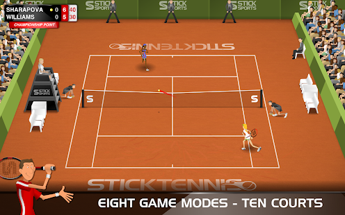   Stick Tennis- screenshot thumbnail   