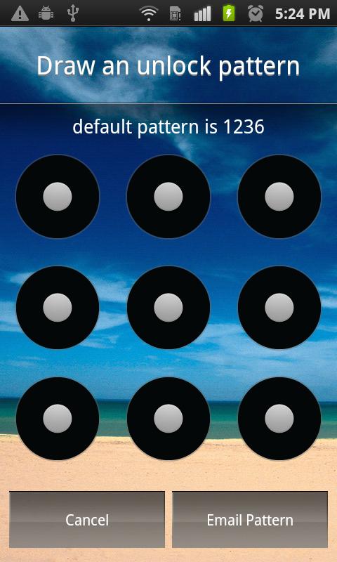 Ultimate App Guard ProKey Screen 1