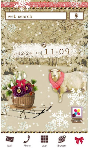 Cute Wallpaper Snowy Sheep 1.0 Windows u7528 1