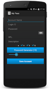 Password mode. Password mode