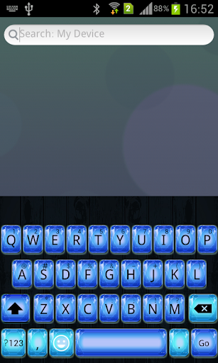 Emoji Keyboard+ Sapphire Theme