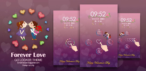 B-Forever Love GO Locker Theme -  apk apps