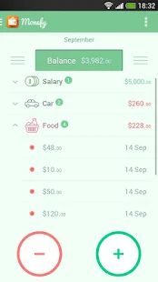 Monefy برو - مدير المال - قطة شاشة مصغرة