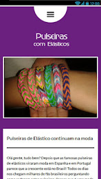 Pulseiras com Elásticos poster 4