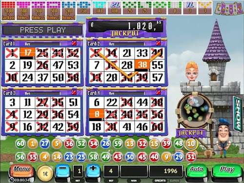 Android application BingoBombo screenshort