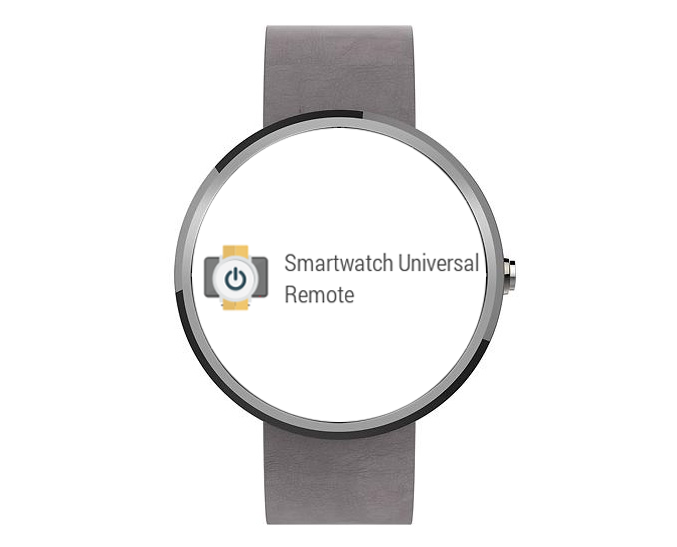 Android application Smartwatch Universal Remote screenshort