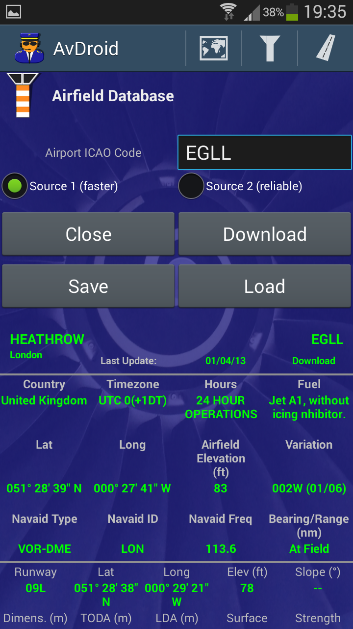 AvDroid Screen 2