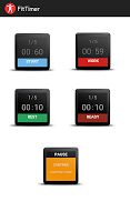 Fit Interval Timer for wear APK صورة لقطة الشاشة #2