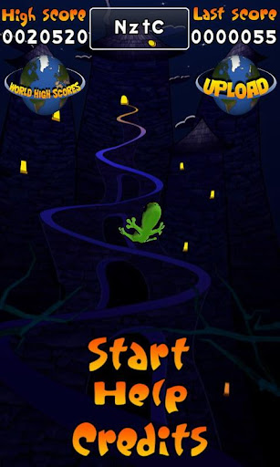 Acrobat Gecko Halloween Free