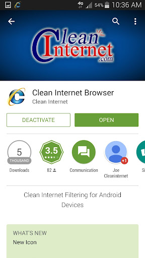 Clean Internet Browser