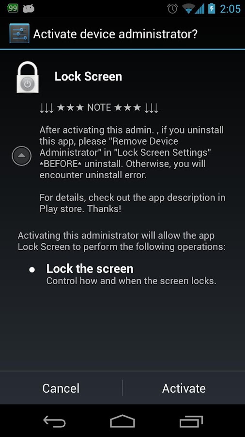 Lock Screen App Android Apps on Google Play