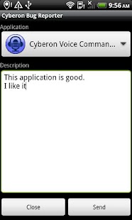 Cyberon Bug Reporter