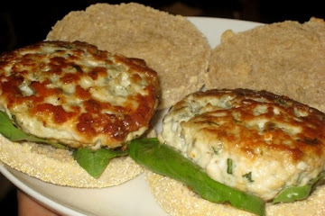 Chicken and Blue Cheese Burgers