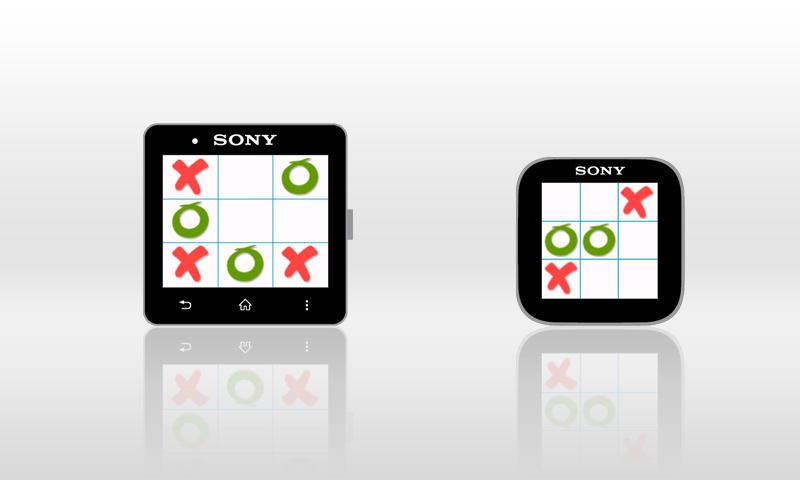 Android application Tic Tac Toe screenshort