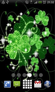 Free Lucky Clovers Live Wallpaper APK for PC