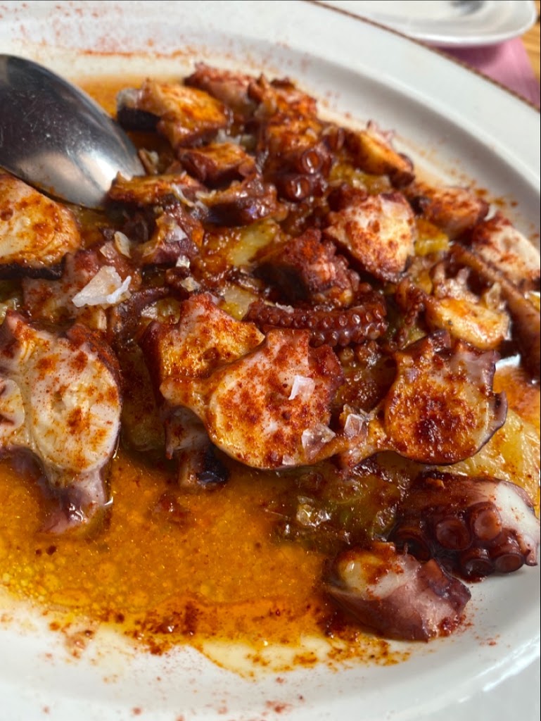 Restaurante La Parra — pulpo