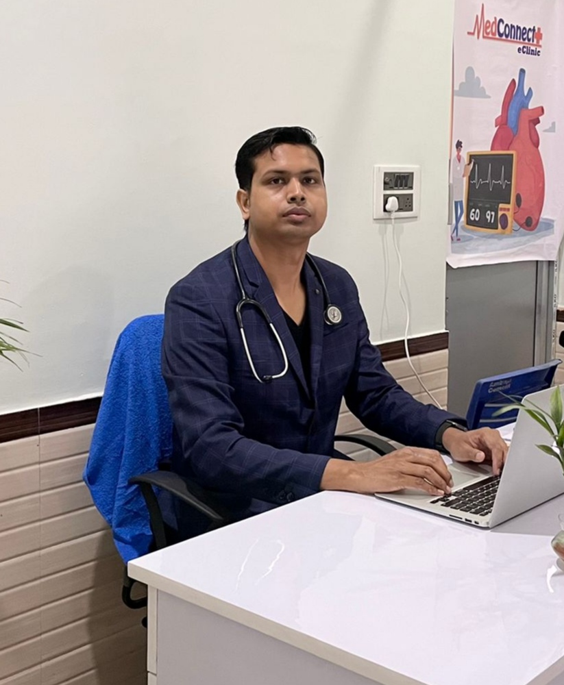 Dr. Medconnectplus Eclinic Full Body Health Checkup Sugar Pressure Heart Kidney Chest Liver Thyroid Gastritis Ibs Clinic