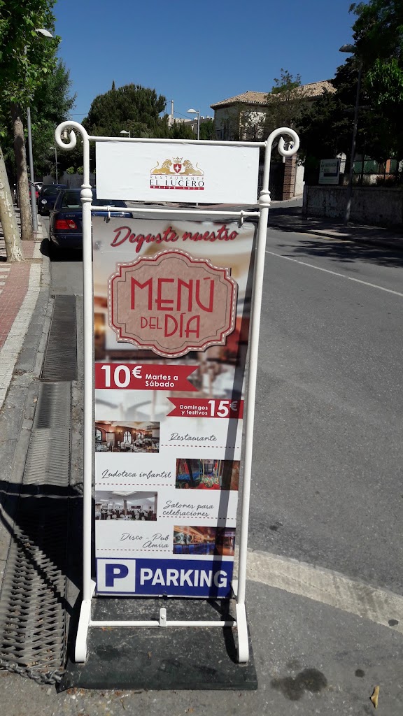 Restaurante El Lucero — Carta