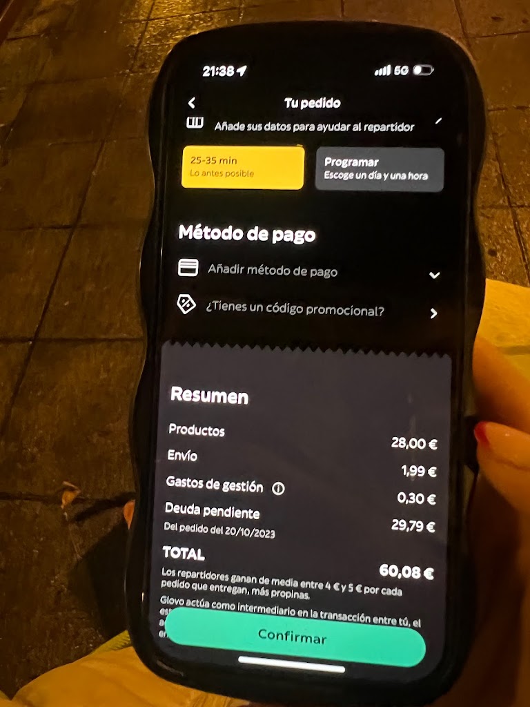 Berty's Burger Logrono — Carta