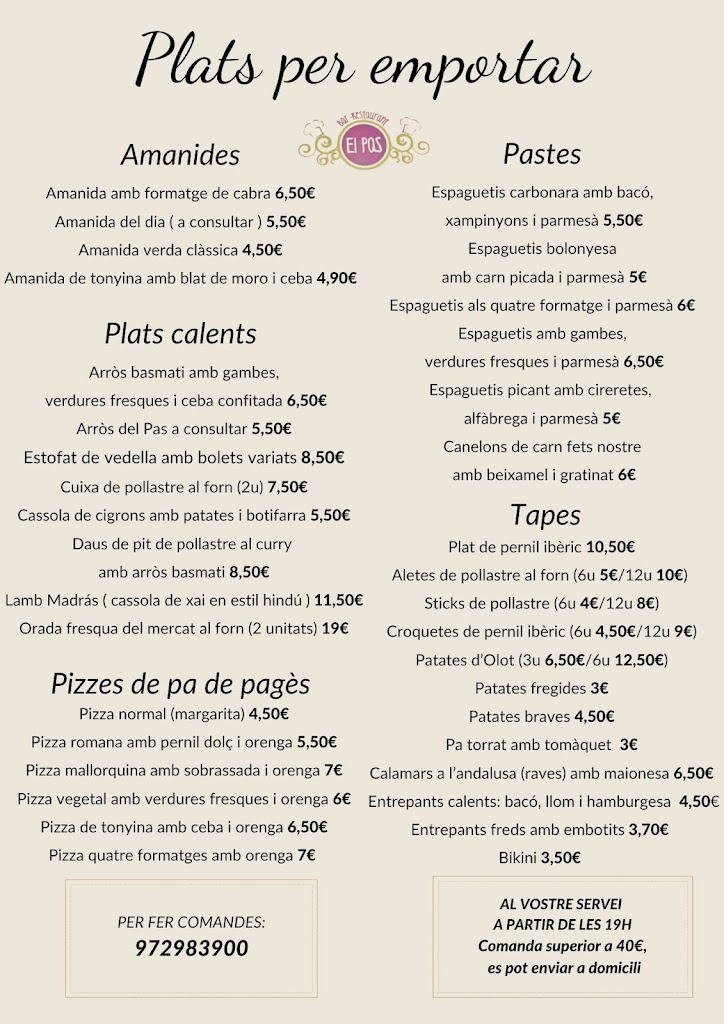 El Pas — Carta