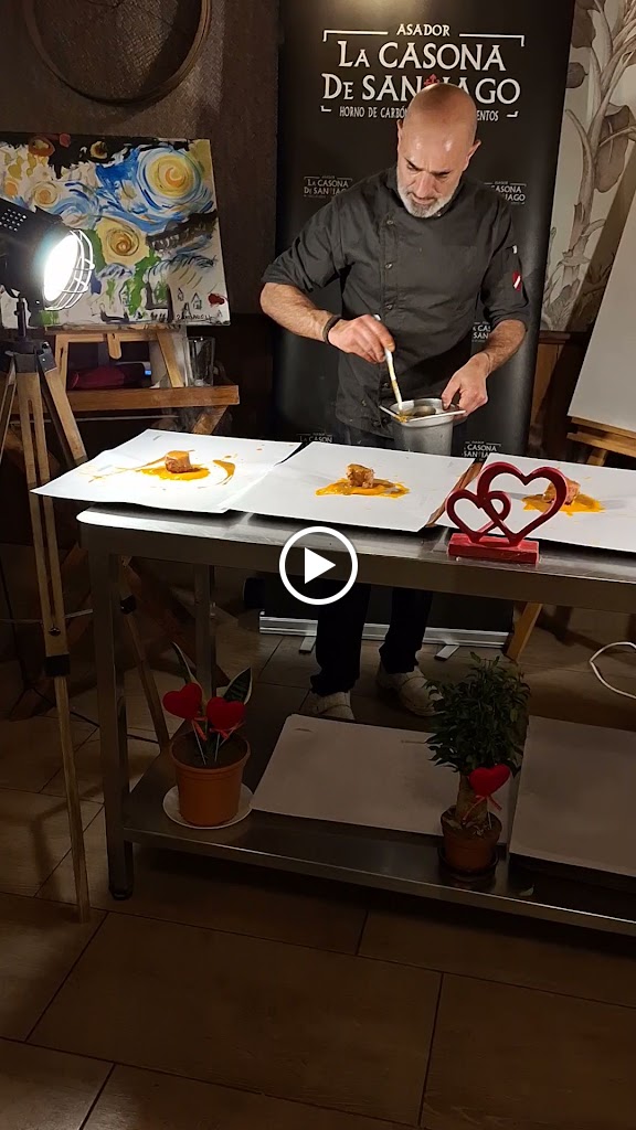 Restaurante Asador La casona de Santiago — Videos