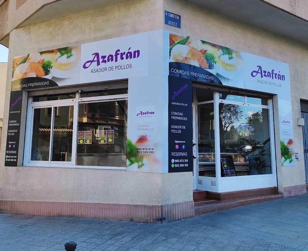 Asador de pollos Azafran
