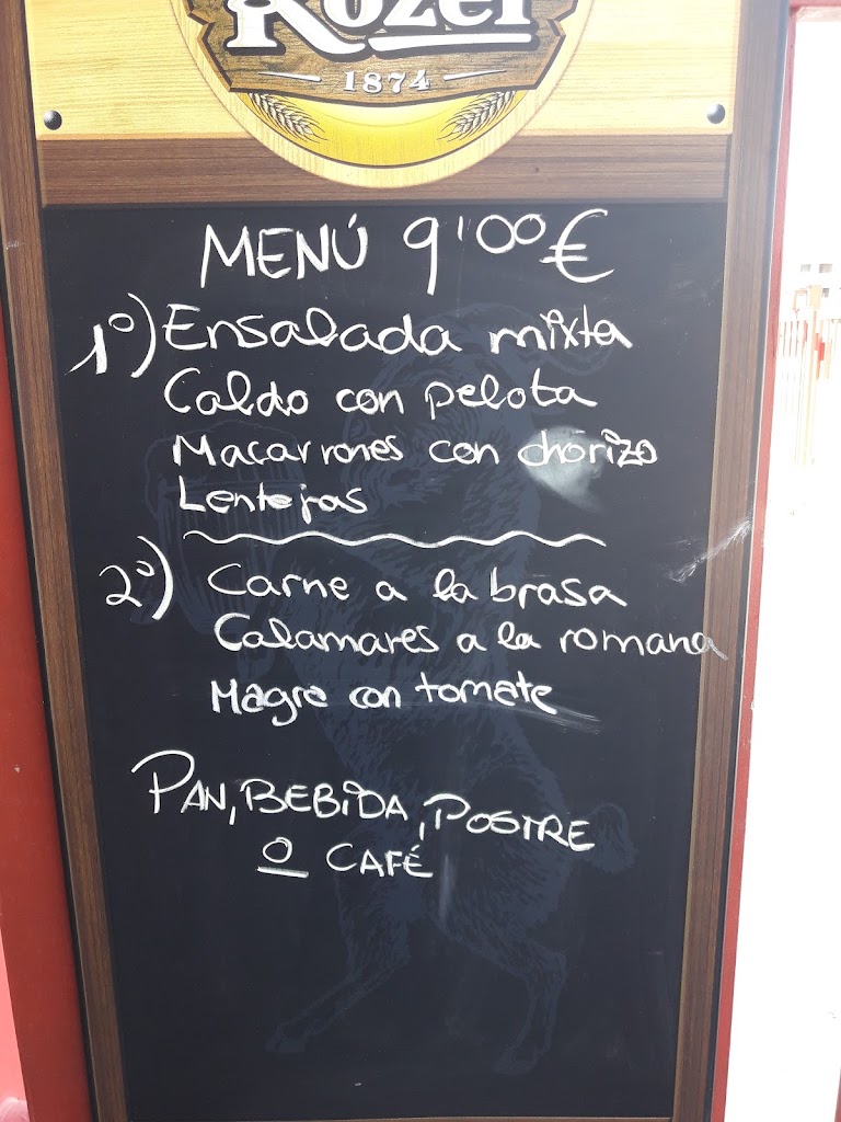 Cafe Tambalache — Carta